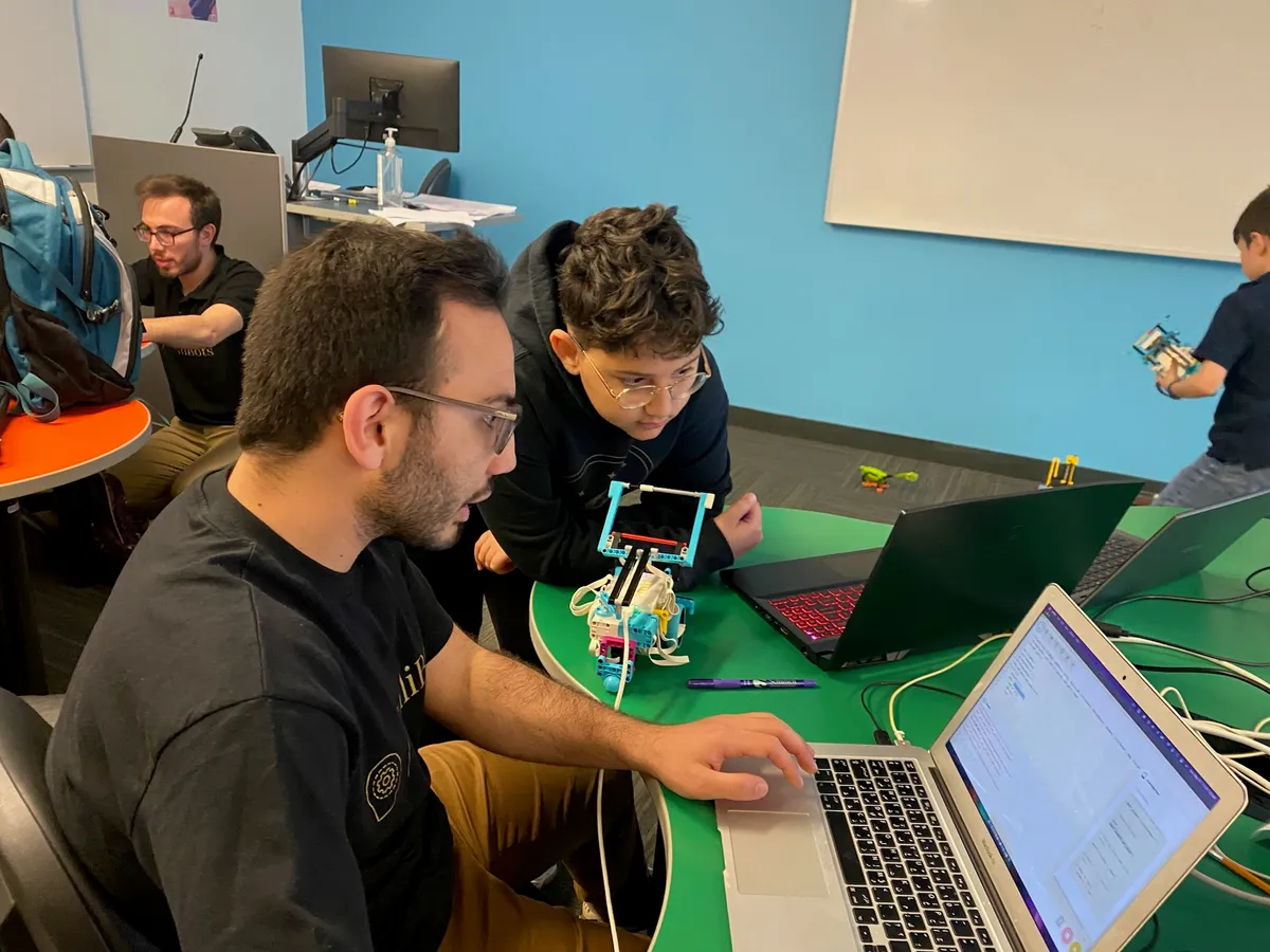 LEGO Robotics with Python · Level 1 students