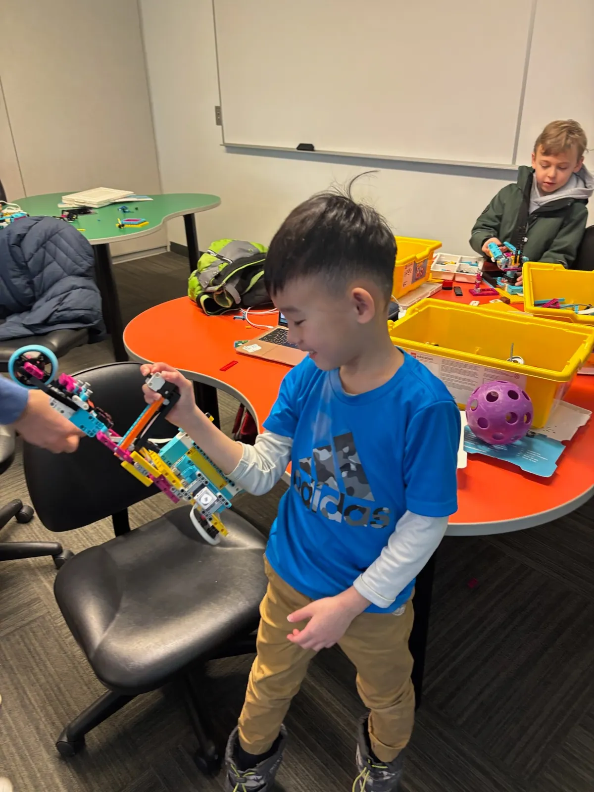 LEGO Robotics students